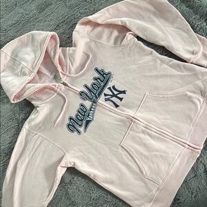 New York Yankees Pink Hoodie